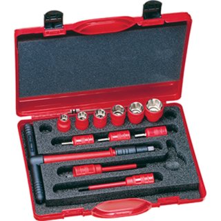 Intercable Tools 1598004 Basisset T-Schlüssel 3/8
