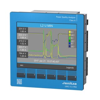 Janitza UMG512-PRO Uh=95V-240V AC (UL) UMG 512-PRO...