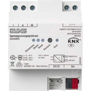 JUNG 20640 REG KNX Spannungsversorgung, 640 mA