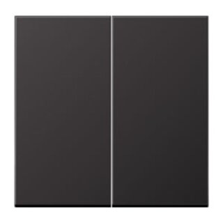 JUNG AL 1702 D Steuertaste 2fach Standard, Aluminium...