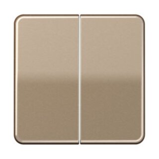 JUNG CD 1702 GB Steuertaste 2fach Standard, Aluminium...