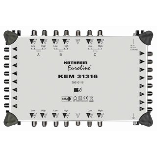 Kathrein KEM 31316 Multi-switch through 13 to 16 KEM...