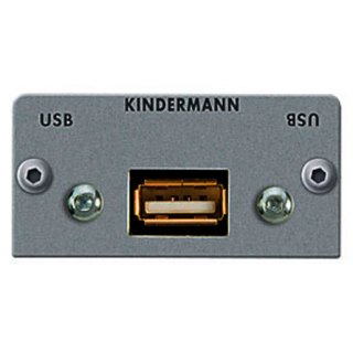 Kindermann 7444000922 Konnect 50 alu - USB 2.0 (Typ A), 3 m
