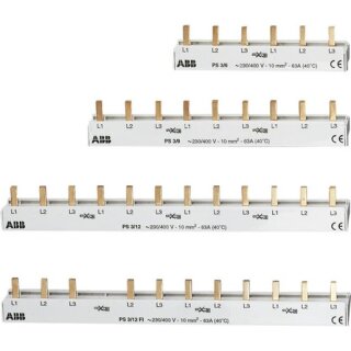ABB PS3/12FI Phasenschiene 3Ph.,12Pins,10qmm