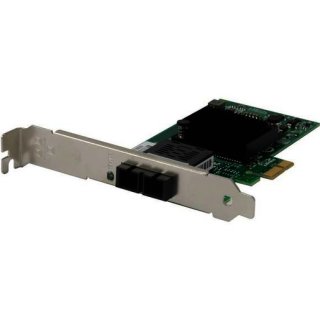LevelOne 550108 Gigabit SC Fiber PCIe Network Card, Multi-Mode Fiber, low profile bracket
