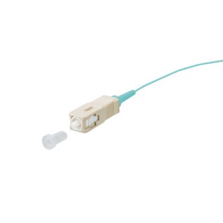 Metz Connect 150M1CO0020S OpDAT Pigtail SC-PC OM3 aqua 2,0 m