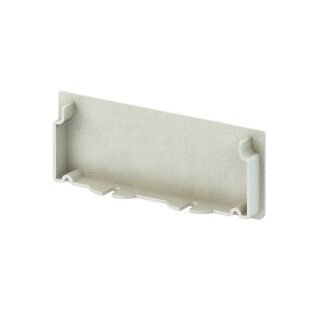 Niedax KPKE 80.100 GFK-Enddeckel für KP, 80x100 mm,...