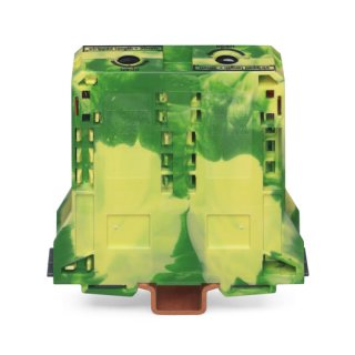 Wago 285-197 2-Leiter-Schutzleiterklemme;95 mm²;seitliche Beschriftungsaufnahmen;grün-gelb