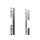 Rittal AX 2311.120 Türlochleiste für AX-Edelstahl, für Türhöhe 1200 mm, Preis per VPE, VPE = 2 Stück