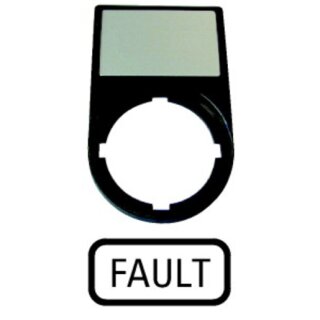 Eaton Electric M22S-ST-GB8 Träger, + Schild, FAULT