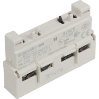 Schneider Electric GVAE11 Hilfsschalter, 1S+1Ö, Front