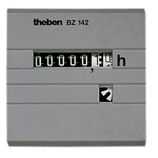 Theben BZ 142-1 Betriebsstundenzähler, Front 48x48...