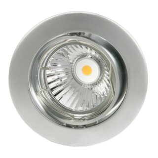 ETG 1006 CHROM-MATT NV-Einbaustrahler schwenkbar, GX5.3,...