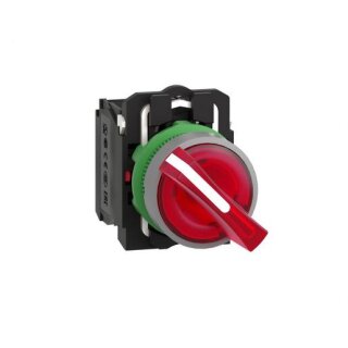 Schneider Electric XB5AK124B5C0 Leuchtwahlschalter,...