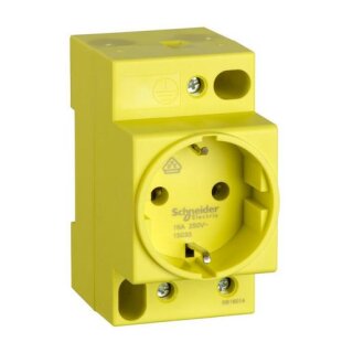 Schneider Electric 15033 Steckdose iPC, 2P+E, 16A,...