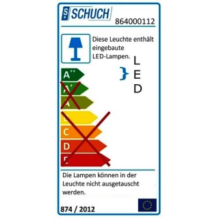 Schuch e864 12L60/3/4 EX-LED-Notleuchte, ExeLed 1 N,...