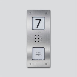 SIEDLE CAU 850-1-0 E CAU 850-1-0 E Audio-Türstation Compact Unterputz