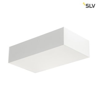 SLV 1000423 SHELL 30, WL, LED Indoor Wandaufbauleuchte, 3000K, weiß