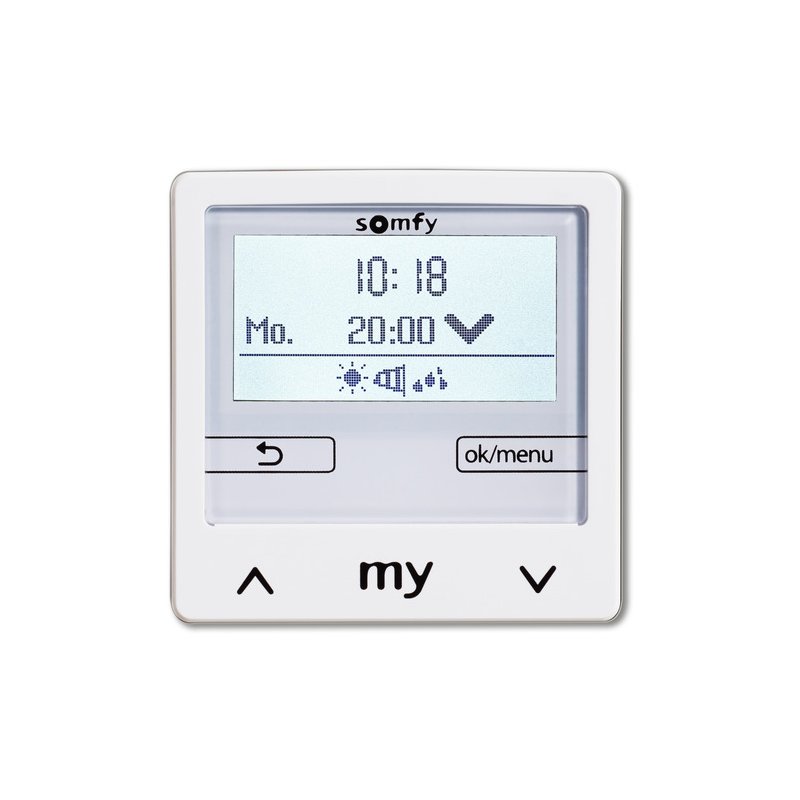 Somfy 1818313 Wind Und Sonnenautomatik Soliris Smoove Uno Pure White