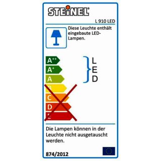 Steinel L 910 LED silber Sensor-Außenleuchte 11 W,...