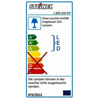 Steinel L 820 LED iHF anthrazit Sensor-Außenleuchte...