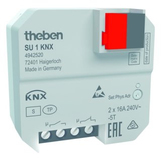 Theben SU 1 KNX KNX UP-Schaltaktor, 1 Kanal