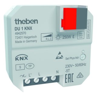 Theben DU 1 T KNX KNX UP-Dimmaktor, 1 Kanal