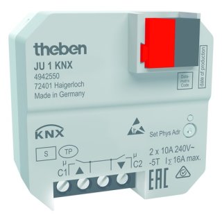Theben JU 1 KNX KNX UP-Jalousieaktor, 1 Kanal