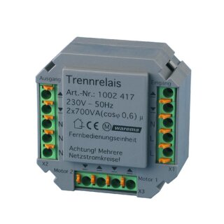 WAREMA 1002417 Trennrelais UP