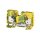 Weidmüller A2C 10 PE Schutzleiter-Reihenklemme, PUSH IN, 10 mm², 1000 V, Anzahl Anschlüsse: 2, Anzahl der Etagen: 1, grün / gelb, orange