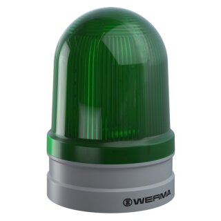 WERMA SIGNALTECHNIK 262.240.70 Maxi Rotating 12/24VAC/DC GN