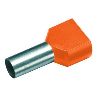 CIMCO 182430 Isolierte Zwillings-Aderendhülse 2x0,5...