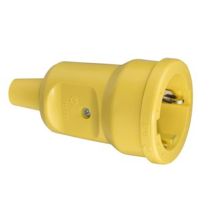 ABL Sursum 1679050 SCHUKO PVC-Kupplung Mini, gelb