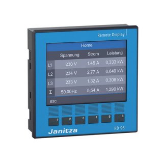 Janitza Electronics RD 96 abgesetztes Display für...