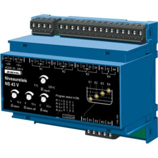 Ziehli NS43V Niveaurelais 5 Elektroden, programmierbar