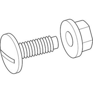 CABLOFIL 637953 PVC Schraubenset M8x20