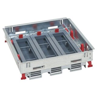 CABLOFIL 88022 Gerätebox mit Teppichrand 24 Module...