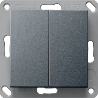 GIRA 246228 BT Wandsender 2f System 55 Anthrazit