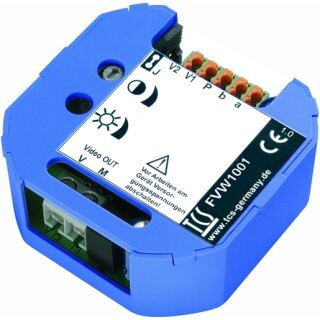 TCS FVW1001-0600 Videozweidrahtempfänger zum Wandeln...