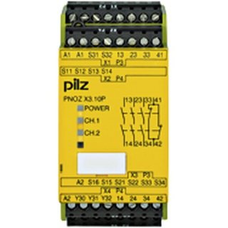 Pilz 777314 PNOZ X3.10P  24VACDC 3n/o 1n/c 1so