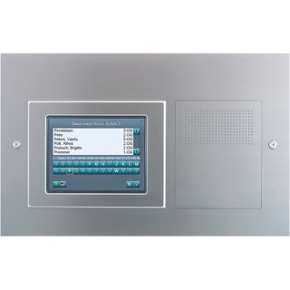 TCS Türcontrolsysteme ADU45015-0030 Audio Außenstation Serie AD4 bis 1.000 Wohneinheiten Touchscreen Unterputz waagerecht Edelstahl