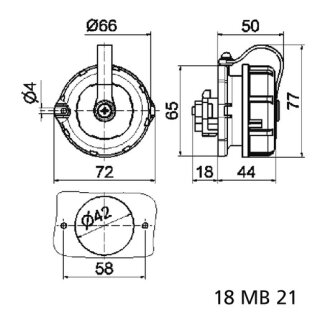BALS 7186 SchutzKodose FR 16A 3p 250V IP68