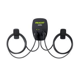 PRACHT ENERGY ALPHA9004-Kabelhalt Wandkabelhalter für 5,5m langes Ladekabel für PRACHT Ladestation ALPHA-ALPHA9004-Kabelhalt
