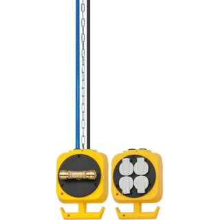 BRENNENSTUHL 1151160100 Druckluft Pendel Stromverteiler...