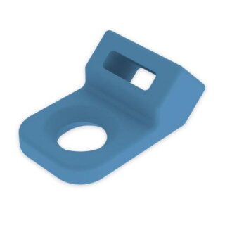 UNEX 1257DT Winkelförm. Befestigungsöse DT blau...