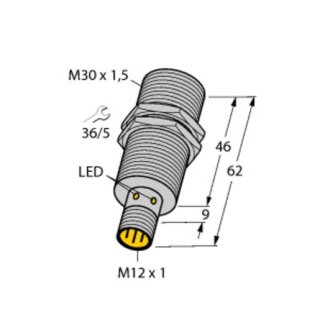 Turck BI15U-M30-VP6X-H1141 Induktiver Sensor, mit...