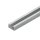 Niedax 2990/2 FO Ankerschiene, C-Profil, Schlitzweite 18 mm, 46x24x2000 mm, ungelocht, Stahl, feuerverzinkt DIN EN ISO 1461