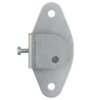 Jumo Blechflansch D 8mm Blechflansch aus Stahl, verzinkt,...