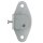 Jumo Blechflansch D 8mm Blechflansch aus Stahl, verzinkt, für Durchmesser 8 mm