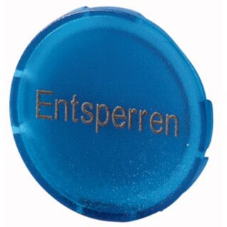 Eaton Electric M22-XDL-B-D14 Tastenlinse, flach blau,...
